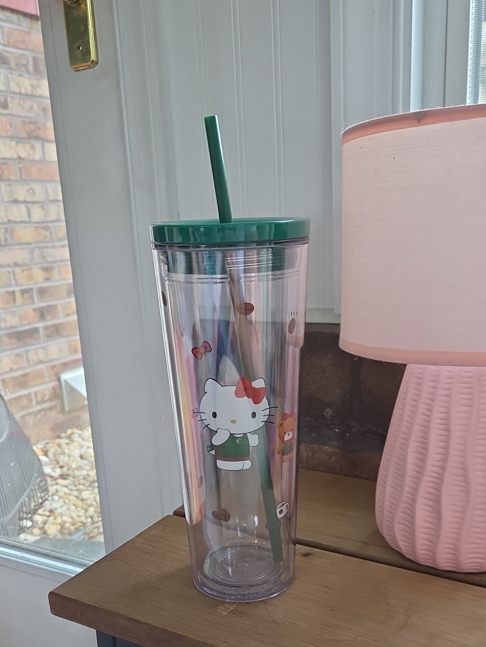 Starbucks 24 Ounce Hello Kitty Acrylic Tumbler